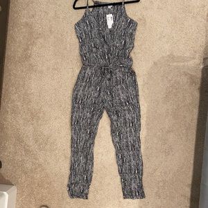 Splendid chevron print Jumpsuit NWT